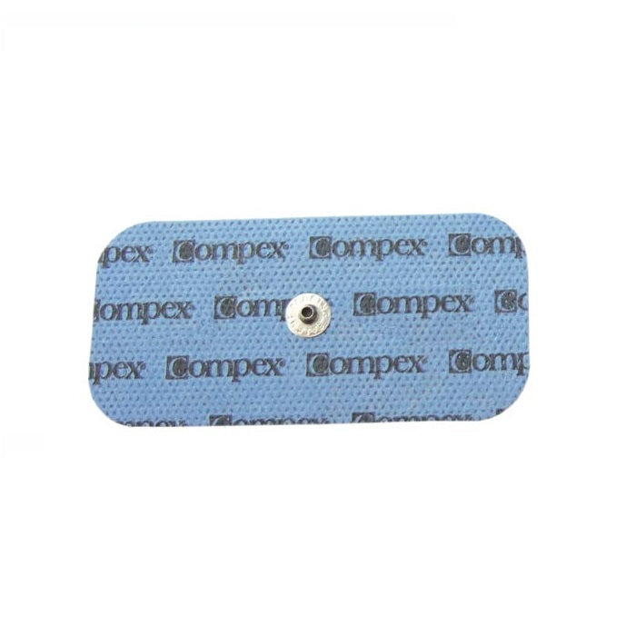 Sachet de 2 électrodes 1 Snap central 5 x 10 cm