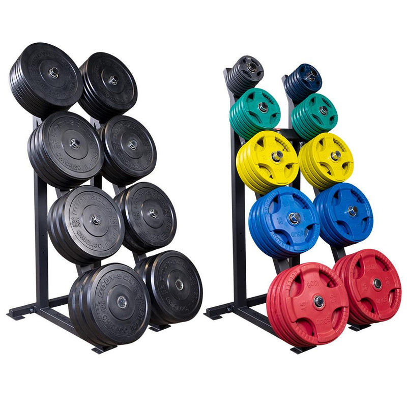 Olympic Plate Rack Chart.pdf High Capacity Olympic Plate Rack BODYSOLID