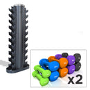 Pack Haltères + Rack