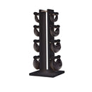 Tour frêne avec poids All Black Set 2,4,6,8 kg