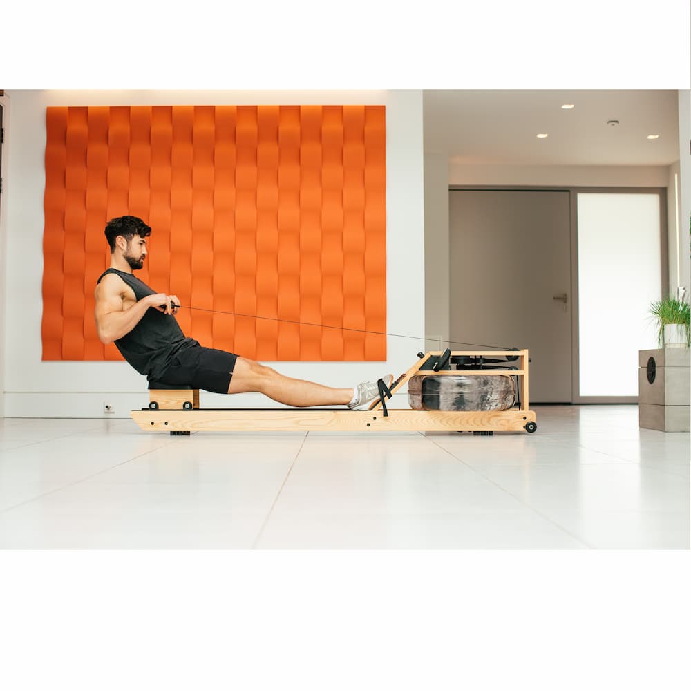 WaterRower Lite Chêne - VR3 Moniteur S4