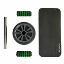 Pro Exercise Wheel Deluxe avec Tapis NBR