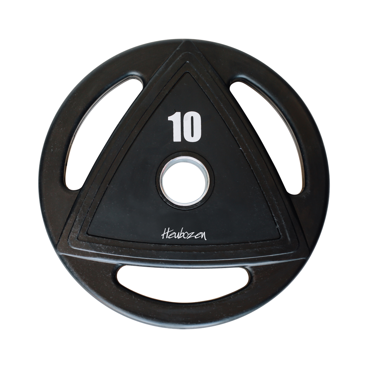 Disque Olympique Rubber 10kg - Caoutchouc Haute Résistance - Anneau Acier - Pour Cross Training Et Haltérophilie