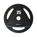 Disque caoutchouc olympique