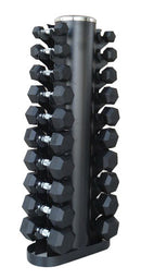 Pack Haltères Hexagonaux 1 à 10 kg et Rack